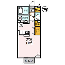 ルポ藤の木 106 ｜ 富山県富山市藤木（賃貸アパート1R・1階・30.03㎡） その2