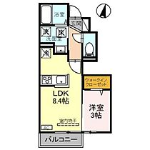 エルミタージュII 105 ｜ 富山県富山市婦中町蔵島（賃貸アパート1LDK・1階・30.49㎡） その2