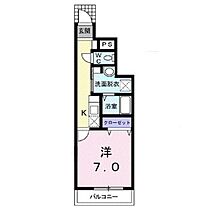 フェーヴ 102 ｜ 富山県富山市婦中町砂子田（賃貸アパート1K・1階・28.31㎡） その2