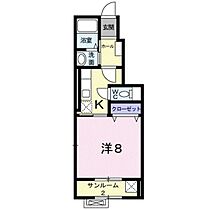 プランドール 102 ｜ 富山県富山市山室荒屋（賃貸アパート1K・1階・30.96㎡） その2