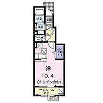 サンテェラスIIB 104 ｜ 富山県富山市豊若町3丁目（賃貸アパート1K・1階・32.43㎡） その2