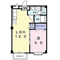 メゾンクレスト 104 ｜ 富山県富山市上赤江町2丁目（賃貸アパート1LDK・1階・39.74㎡） その2