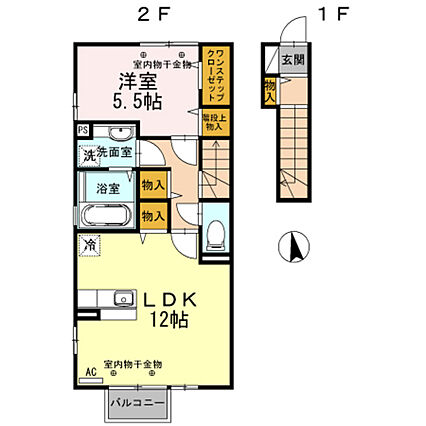 サンシャイン上冨居_間取り_0