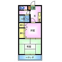 サンフラワー大町 A23 ｜ 富山県高岡市大町（賃貸アパート2K・2階・32.02㎡） その2