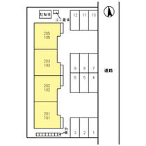 D-room Luna 201 ｜ 富山県高岡市上関町（賃貸アパート1LDK・2階・60.33㎡） その15