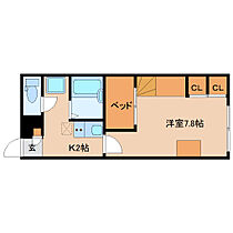 京都府木津川市木津清水（賃貸マンション1K・2階・21.81㎡） その2