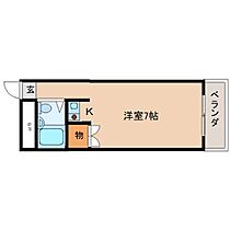 奈良県奈良市大宮町1丁目（賃貸マンション1R・5階・21.00㎡） その2