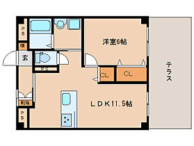 カレッジハウス  ｜ 奈良県奈良市北川端町（賃貸マンション1LDK・1階・42.00㎡） その1