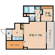 奈良県奈良市南京終町7丁目（賃貸アパート2K・1階・40.70㎡） その2