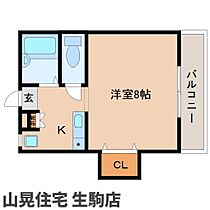 奈良県生駒市辻町（賃貸マンション1K・2階・22.29㎡） その2