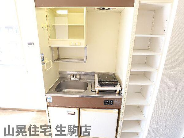 シティパレス東生駒II ｜奈良県生駒市東菜畑1丁目(賃貸アパート1R・2階・13.20㎡)の写真 その4