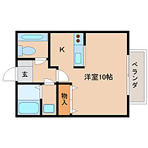 奈良県生駒市西旭ケ丘（賃貸アパート1R・2階・28.76㎡） その2