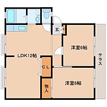 奈良県奈良市疋田町5丁目（賃貸アパート2LDK・1階・52.66㎡） その2