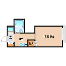 奈良県奈良市敷島町1丁目（賃貸アパート1K・2階・19.80㎡） その2