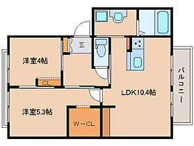 京都府相楽郡精華町大字下狛（賃貸アパート2LDK・2階・46.00㎡） その2