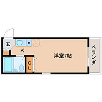 奈良県奈良市あやめ池南2丁目（賃貸マンション1R・2階・15.24㎡） その2