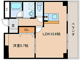 奈良県奈良市中町（賃貸マンション1LDK・3階・40.10㎡） その1