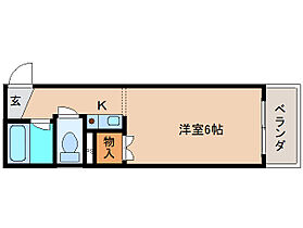 奈良県奈良市あやめ池南1丁目（賃貸マンション1R・3階・19.00㎡） その2