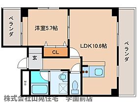 奈良県奈良市中町（賃貸マンション1LDK・1階・40.10㎡） その2