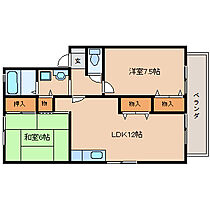 ラークハイムII  ｜ 奈良県生駒市小瀬町（賃貸アパート2LDK・2階・59.58㎡） その2