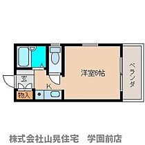 奈良県奈良市学園南3丁目（賃貸アパート1K・1階・17.40㎡） その2