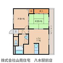 奈良県橿原市東坊城町203-1（賃貸マンション2LDK・1階・51.00㎡） その2