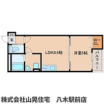 奈良県橿原市小綱町13-10（賃貸アパート1LDK・2階・32.26㎡） その2