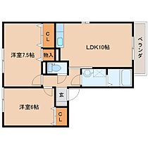 奈良県橿原市五条野町2015（賃貸アパート2LDK・2階・54.45㎡） その2