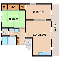 奈良県橿原市常盤町84-1（賃貸アパート2LDK・1階・50.07㎡） その2