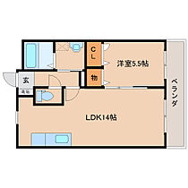 奈良県橿原市南八木町1丁目7-25（賃貸マンション1LDK・4階・44.00㎡） その2