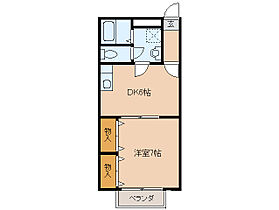 奈良県橿原市南八木町2丁目6-12（賃貸アパート1DK・2階・35.40㎡） その2