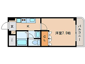 奈良県橿原市五井町264-1（賃貸マンション1K・2階・24.80㎡） その2