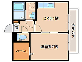 エルクレール  ｜ 奈良県橿原市小綱町（賃貸アパート1DK・1階・35.13㎡） その2