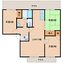 奈良県橿原市山之坊町43-4（賃貸アパート3LDK・1階・68.00㎡） その2