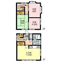 鳥取県米子市三本松3丁目（賃貸一戸建3LDK・--・81.50㎡） その2