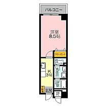 三記マンション杏 503 ｜ 鳥取県米子市久米町（賃貸マンション1K・5階・27.90㎡） その2