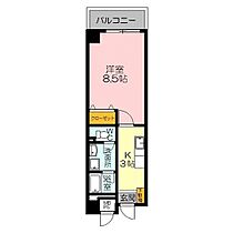 三記マンション杏 504 ｜ 鳥取県米子市久米町（賃貸マンション1K・5階・27.90㎡） その2