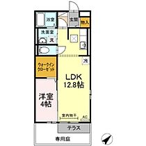 サウスグラース 105 ｜ 鳥取県米子市西福原6丁目（賃貸アパート1LDK・1階・41.95㎡） その2