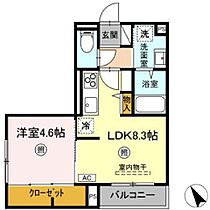 ロイヤルステージ塩町 303 ｜ 鳥取県米子市塩町（賃貸アパート1LDK・3階・34.58㎡） その2