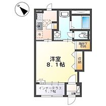 カーザルクス 103 ｜ 鳥取県米子市米原5丁目（賃貸アパート1K・1階・33.86㎡） その2