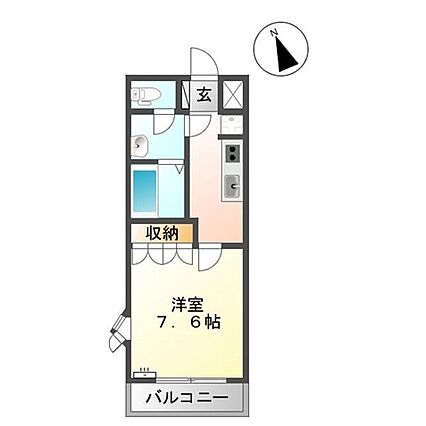 サンライズK_間取り_0