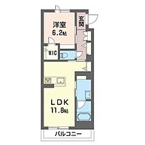 パークビューグランデュオ 105 ｜ 群馬県高崎市下之城町（賃貸マンション1LDK・1階・46.37㎡） その2