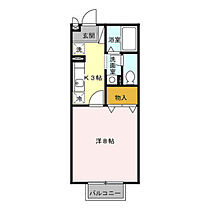 セレーノ　ＡＢＣ A102 ｜ 群馬県高崎市上中居町（賃貸アパート1K・1階・26.71㎡） その2