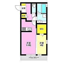 デカルト 301 ｜ 群馬県高崎市中居町1丁目（賃貸アパート1LDK・3階・42.11㎡） その2