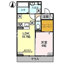 ラクーア 105 ｜ 群馬県高崎市東貝沢町4丁目（賃貸アパート1LDK・1階・41.92㎡） その2