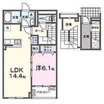 クラール　島野　Ａ 303 ｜ 群馬県高崎市島野町（賃貸アパート1LDK・3階・60.17㎡） その2