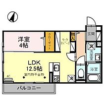 Ｙ’ｓアビタシオン江木 203 ｜ 群馬県高崎市江木町（賃貸アパート1LDK・2階・40.39㎡） その2