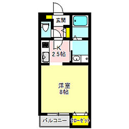 ハーベスト中居 1階/109