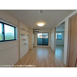 クレイドル下斎田Ｂ 201 2階2LDKのリビング/ダイニング