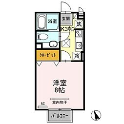 ナカイパレス B 1階